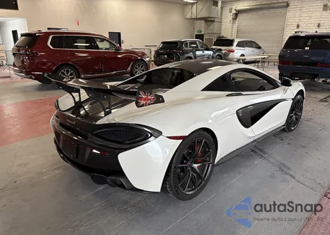 2016 Mclaren 570S z USA, uszkodzony, nr VIN SBM13DAA6GW000609
